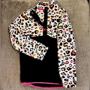 Roxy girls leopard Alabama fleece